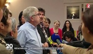 Régionales : Jean-Pierre Masseret (PS) résiste