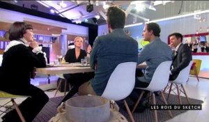 Anne-Sophie Lapix prise d'un fou rire incompréhensible dans "C à vous"