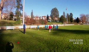 Les U11 à l'entraînement