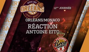 Réaction d'Antoine Eito - J12 - Orléans reçoit Monaco