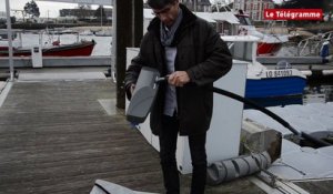 Lorient. Innovation : la brosse Lulu nettoie les carènes à flot