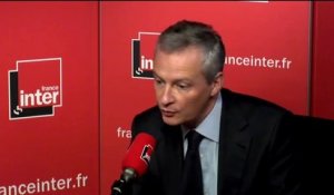 Bruno Le Maire : "Les Français attendent autre chose de leurs responsables politiques"