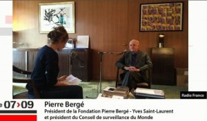 YSL, livres : Pierre Bergé répond aux questions de Léa Salamé