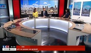 Les journalistes de LCI apprennent en direct que leur chaîne va passer en gratuit