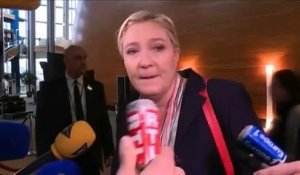 Marine Le Pen: "Je n'admets pas que 7 millions d'électeurs du FN soient ramenés au rang d'assassins"