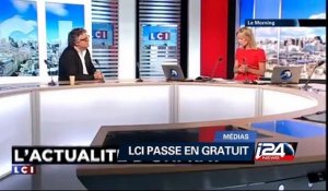 La revue des médias : LCI passe en gratuit ; départ de Julien Lepers