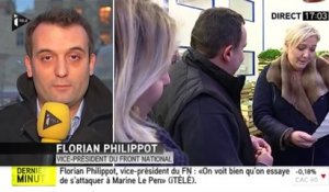 Florian Philippot : «Marine Le Pen c'est l'ennemi public numéro 1 du gouvernement et du pouvoir»