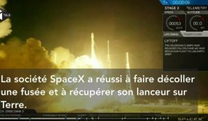 Une fusée parvient à revenir sur Terre après son vol, une première