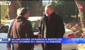 Courbis sur sa démission : "Une lassitude énorme"