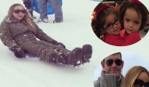 Exclu Vidéo : Mariah Carey : des vacances à la neige fun et love !