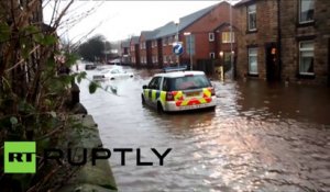 Une grave inondation ravage le nord de l’Angleterre