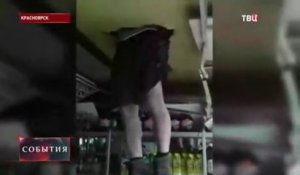 Un cambrioleur se retrouve coincé dans le plafond d'un magasin