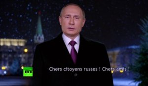 Le vœux de Vladimir Poutine pour 2016