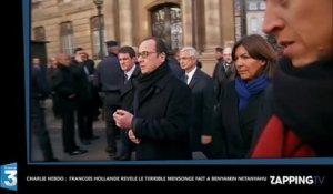 Charlie Hebdo : François Hollande révèle le terrible mensonge fait à Benyamin Netanyahu