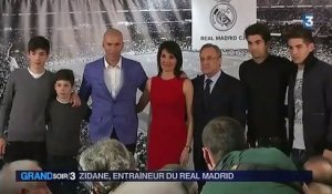Zidane nouvel entraîneur du Real Madrid