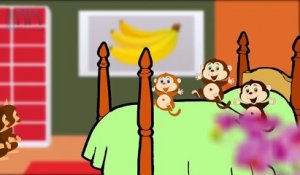 5 Little Monkeys Jumping On The Bed | Nursery Rhyme | Kids Songs