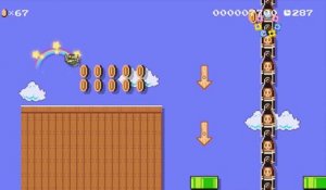 Super Mario Maker : Présentation du costume Sky Pop