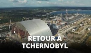 30 ans après, une balade en drone à Tchernobyl...