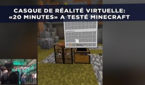 Casque de réalité virtuelle: «20 Minutes» a testé Minecraft