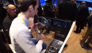 CES 2016 : Mercedes démontre l'interface de la nouvelle Classe E