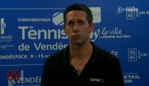 Internationaux de Tennis de Vendée : Interview de G. Menguy