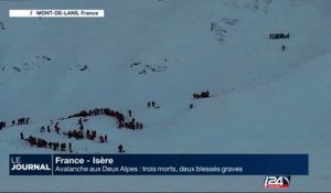 Avalanche aux 2 Alpes . 3 morts, 2 blessés grave