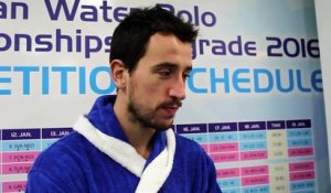 FFN -Euro water-polo 2016: Interview de Rémi Garsau après France-Serbie