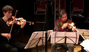 Frédéric Pattar : "Troisième mouvement du deuxième quatuor" par le Quatuor Béla   | Le live de la Matinale