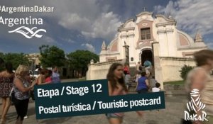 Stage / Etape 12 –  Touristic postcard  / Carte postale touristique