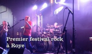 Premier festival rock à Roye