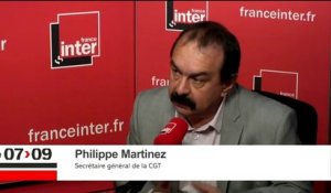 Philippe Martinez : "On veut délibérément sanctionner des syndicalistes"