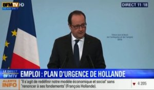 Plan contre le chômage de Hollande : cxe qu'il faut retenir