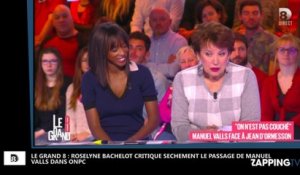 Le Grand 8 : Roselyne Bachelot critique sévèrement le passage de Manuel Valls dans ONPC (vidéo)
