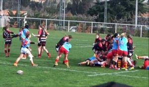 Rugby - Bagarre générale lors d'un match de cadettes entre l'USAP et Toulouse