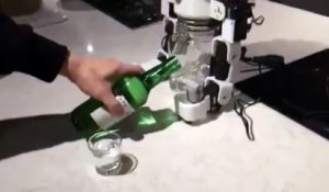 Ce robot a été créé pour boire un verre avec vous