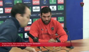 Avant-match Bath/Toulon - Florian Fresia