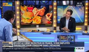 "KFC France a l'ambition d'avoir 500 restaurants dans les décennies à venir", Frédéric Levacher - 22/01