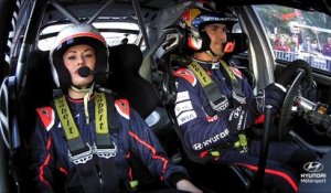 Katrina Patchett, copilote d'un jour en WRC