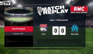 OL-OM (1-1) : le goal-replay avec le son RMC SPORT