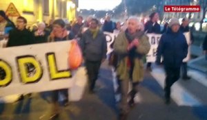 Quimper. NDDL : 50 manifestants protestent contre les autorisations d'expulsions