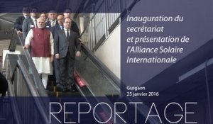 [REPORTAGE] Inauguration du siège de l'Alliance solaire internationale