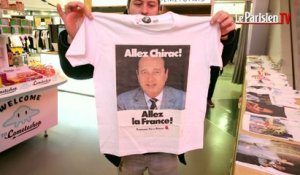 Drôles et décalés, les tee-shirts Chirac font un tabac