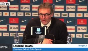 PSG - Lorient / Blanc : "On aurait pu mieux faire"