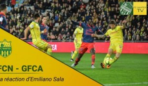FCN - GFCA : la réaction d'Emiliano Sala