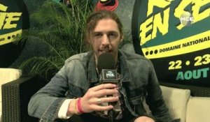 Rock En Seine 2014 : Hozier parle de sa lutte contre l'homophobie (vidéo MCE)