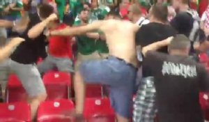 Coupe du Monde 2014 : grosse bagarre entre supporters mexicains et croates (vidéo)