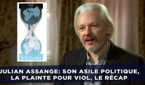 Julian Assange: Son asile politique, la plainte pour viol, le récap en 2'20