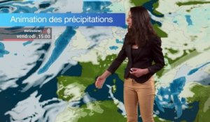 Prévisions météo pour le vendredi 5 février 2016