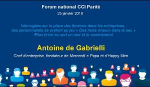 Antoine de Gabrielli - Forum national CCI Parité