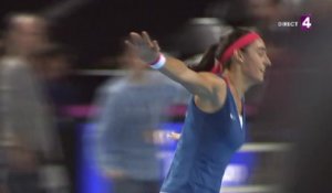 VIDEO. Fed Cup: Caroline Garcia égalise pour la France